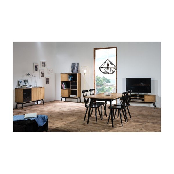 Cassettiera con ante scorrevoli Lucie, 40 x 80 cm - Marckeric-image-3