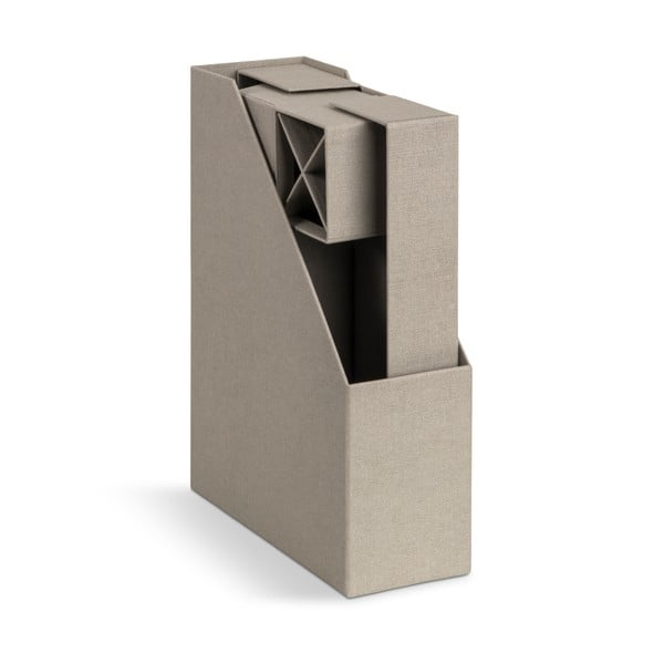 Set di organizer in cartone 4 pz Hugo Canvas Paper Laminate – Bigso-image-3