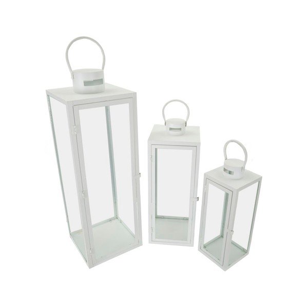 Lanterna in metallo 3 pz (altezza totale 66 cm) – Mauro Ferretti-image-2