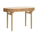 Scrivania con effetto rovere 60x120 cm Carno – Unique Furniture