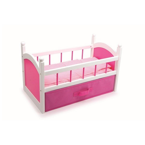Letto in legno per bambole - Legler
