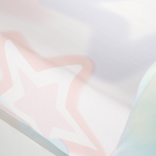 Lenzuolo con angoli per bambini bianco e rosa per letto matrimoniale 135x190 cm Ombre Stars – Catherine Lansfield-image-2