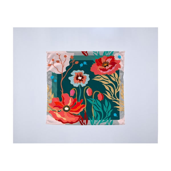 Sciarpa di moda Logoom Garden, 55 x 55 cm Lagoom Garden - Madre Selva