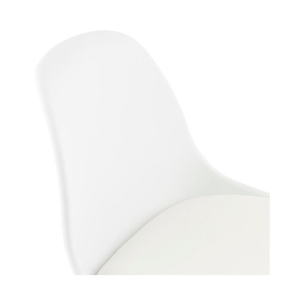 Set di 2 sedie da bar bianche Design Elody - Kokoon-image-1