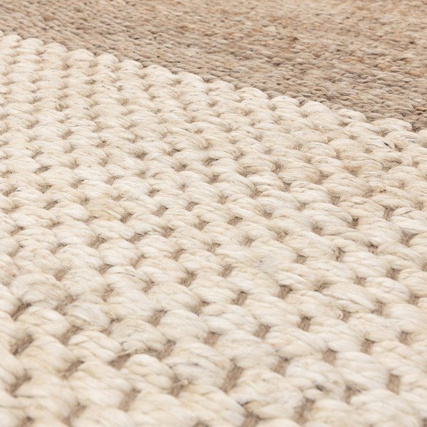 Tappeto bianco/beige in iuta reversibile/tessuto a mano 120x170 cm Cedar – Asiatic Carpets-image-2