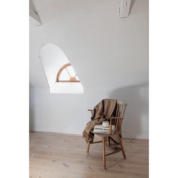 Coperta marrone chiaro 130x175 cm Shadow  – Mette Ditmer Denmark-image-2