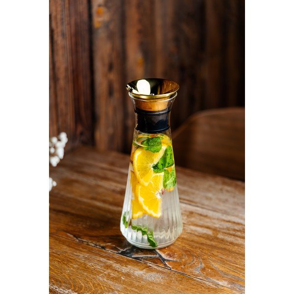 Caraffa in vetro 900 ml Mia – Vialli Design-image-1