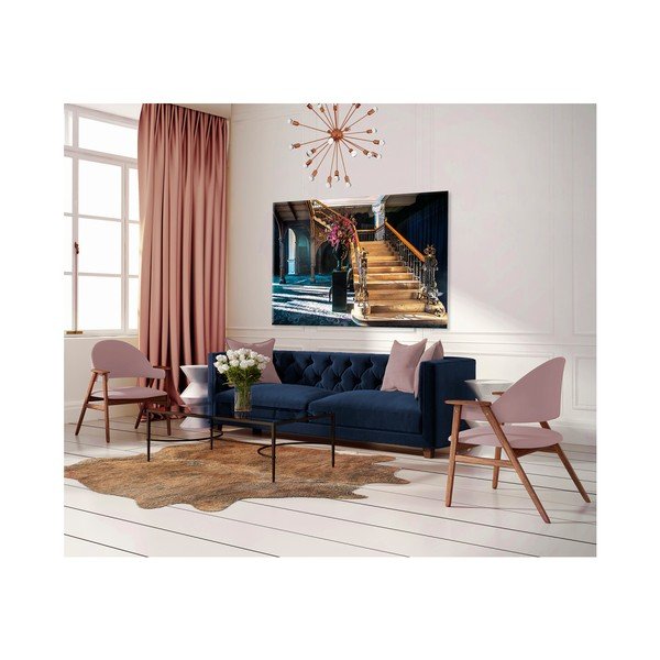 Immagine Glas Modern Blue Curta, 80 x 120 cm - Styler-image-1