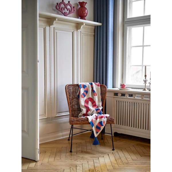 Coperta in cotone riciclato 130x160 cm Candice – Bloomingville-image-1