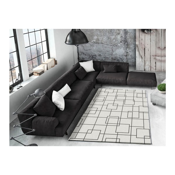 Tappeto bianco Norway Square, 80 x 150 cm - Universal-image-2