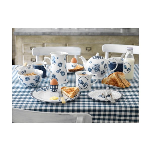 Set di 6 sottobicchieri in sughero, 10,5 x 10,5 cm Vintage Indigo - Creative Tops-image-2