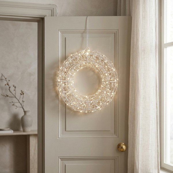 Ghirlanda luminosa ø 28 cm Ellary – Bizzotto-image-1