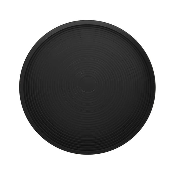 Tavolo portaoggetti Force in metallo nero, altezza 37,5 cm - Leitmotiv-image-2