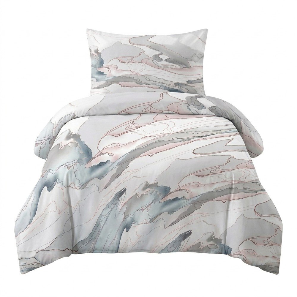 Set copripiumino e federa in cotone per letto singolo 140x200 cm Tramin – Cotton House | Biancheria da letto