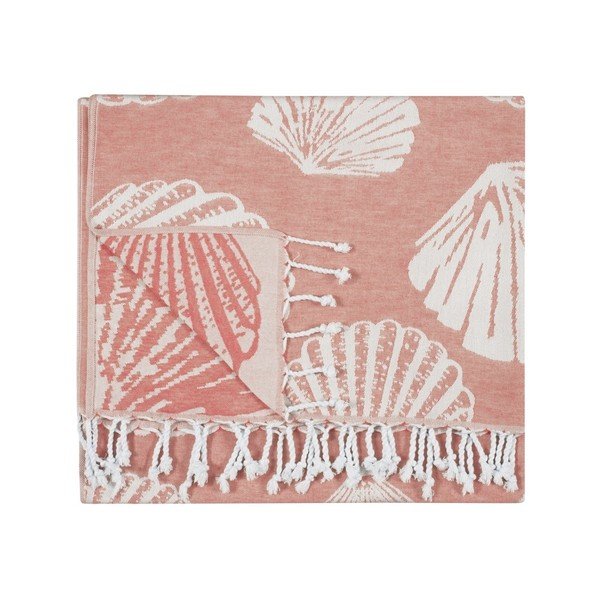 Telo hammam arancione Fiona, 165 x 100 cm Cotton Collection - Kate Louise-image-4