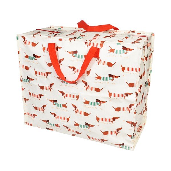 Organizer per vestiti in plastica riciclata 28x58x48 cm Sausage Dog – Rex London