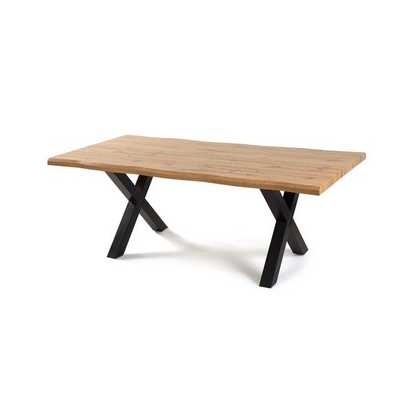 Tavolo da pranzo con effetto rovere 90x160 cm Kora – Bonami Essentials-image-2