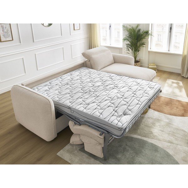 Divano angolare beige Achille – Bobochic Paris-image-1