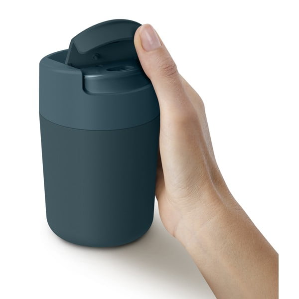 Tazza da viaggio blu scuro 340 ml Sipp - Joseph Joseph-image-4