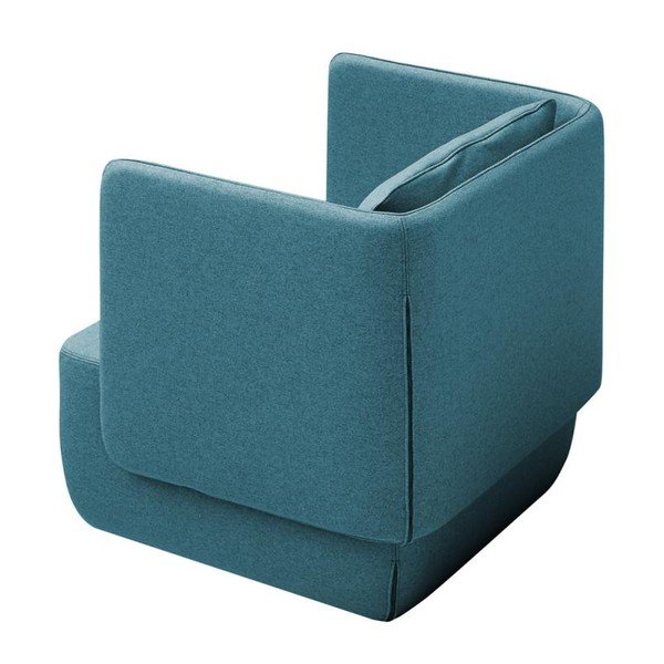 Poltrona turchese Low Opera - Softline-image-3