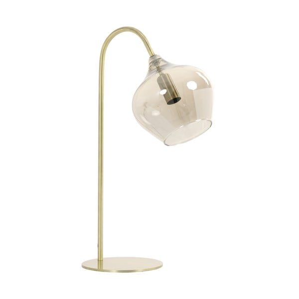 Lampada da tavolo color bronzo (altezza 50,5 cm) Rakel - Light & Living-image-3