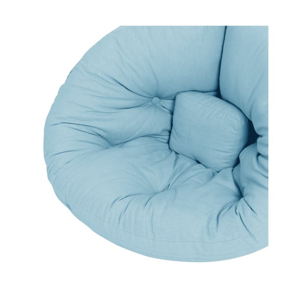 Poltrona relax blu per bambini Mini Nido - Karup Design-image-3