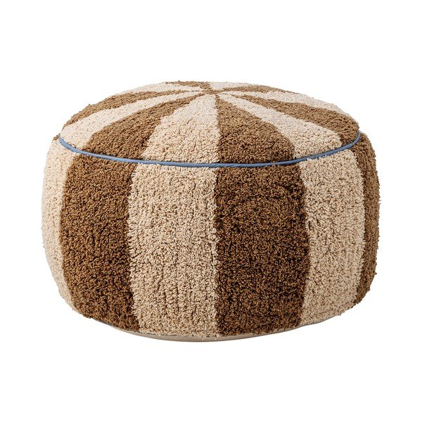 Pouf per bambini marrone/beige Charoline – Bloomingville Mini