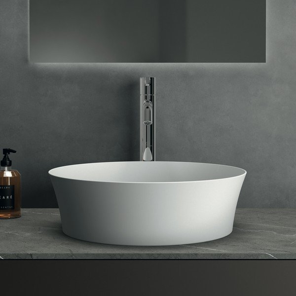 Lavabo rotondo in ceramica bianca ø 40 cm Ipalyss - Ideal Standard-image-3