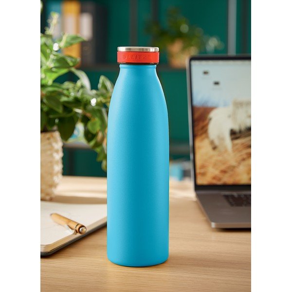 Bottiglia d'acqua blu, volume 0,5 l Cosy - Leitz-image-1