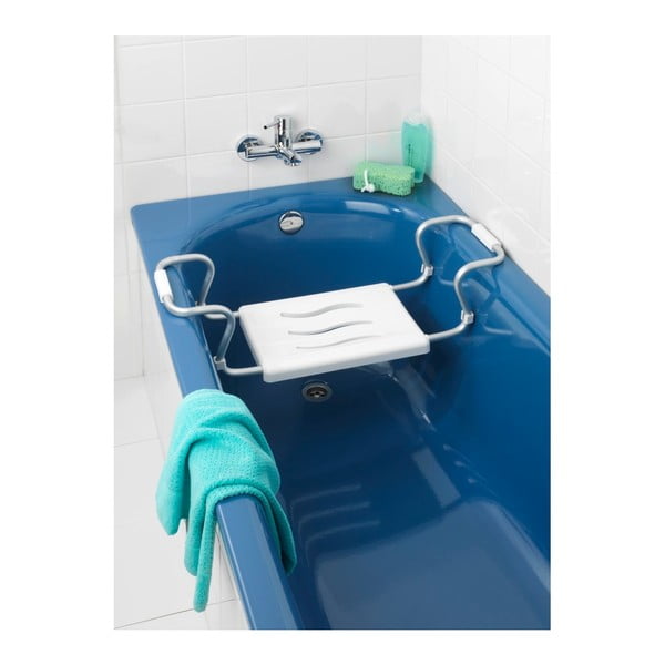 Sedile di sicurezza per vasca da bagno con larghezza regolabile, 26 x 18 cm Secura - Wenko-image-1