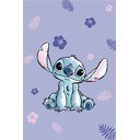 Coperta per bambini viola in microflanella 100x150 cm Lilo and Stitch – Jerry Fabrics