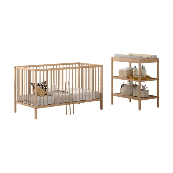 Set di mobili per bambini in faggio massiccio 2 pz Dino – Vipack