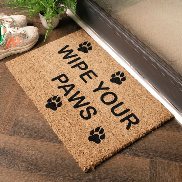 Zerbino in cocco 40x60 cm Wipe Your Paws - Artsy Doormats-image-1