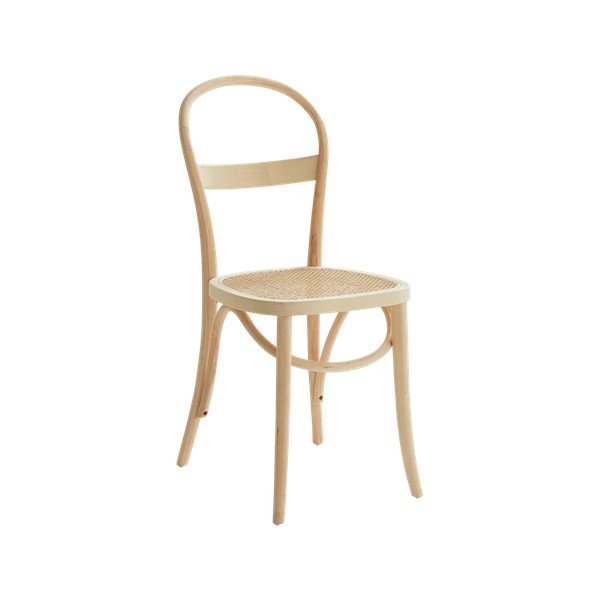 Sedie da pranzo in set di colore naturale in rattan 2 pz Rippats – Jotex-image-2