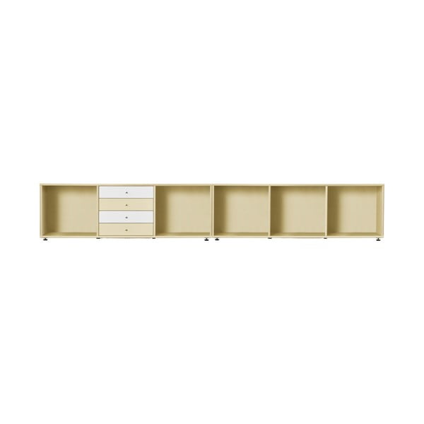 Cassettiera bassa giallo chiaro 267x61 cm Mistral - Hammel Furniture