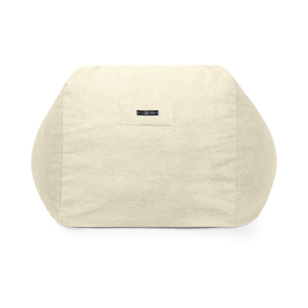 Puof a sacco marrone con rivestimento in bouclé Sofa Snug – SLOWDOWN-image-4