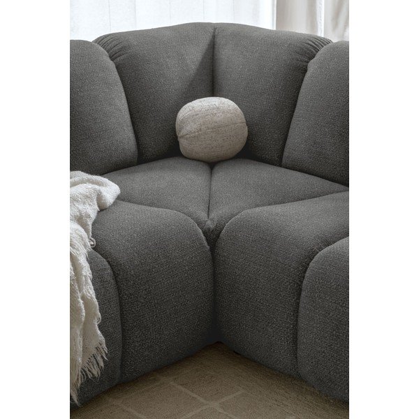 Divano angolare grigio (con penisola a sinistra/a L) Shell – Miuform-image-4