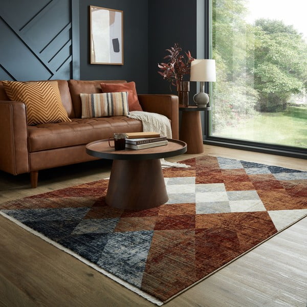 Tappeto bordeaux 120x169 cm Bradley - Flair Rugs-image-1