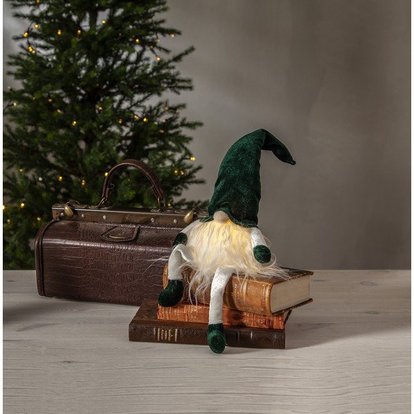 Decorazione luminosa bianco-verde con motivo natalizio Joylight - Star Trading-image-3