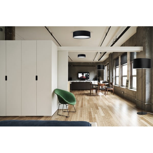 Lampada da soffitto nera MIKA, ⌀ 40 cm Mika - Sotto Luce-image-1