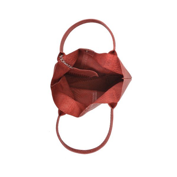 Borsa shopper in pelle rossa Lola - Renata Corsi-image-3