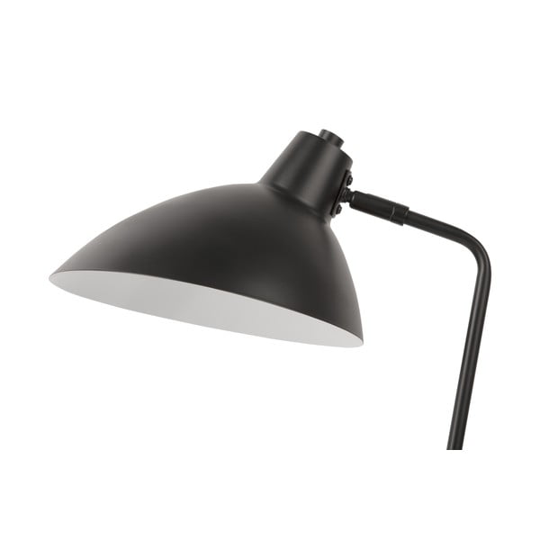 Lampada da tavolo nera con paralume in metallo (altezza 49 cm) Casque - Leitmotiv-image-1