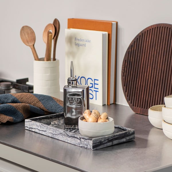 Vassoio decorativo in marmo 16x31 cm Marble - Mette Ditmer Denmark-image-4