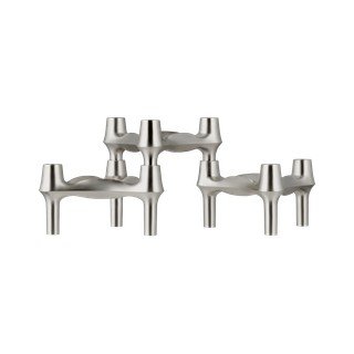 Portacandele in set in metallo 3 pz BMF – STOFF Nagel