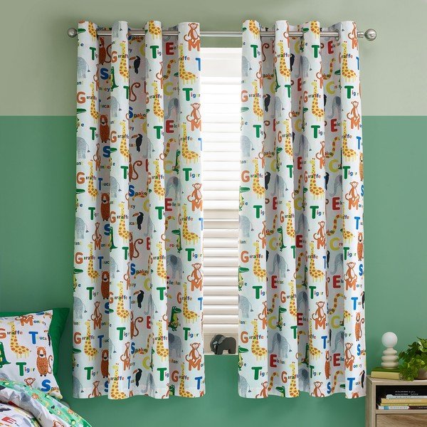 Tenda per bambini 2 pz 168x183 cm Animal Magic – Catherine Lansfield-image-2