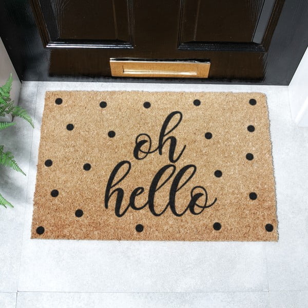 Zerbino in cocco 40x60 cm Oh Hello - Artsy Doormats-image-2