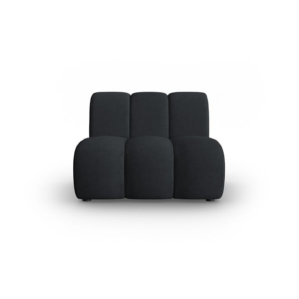 Modulo divano nero Lupine - Micadoni Home