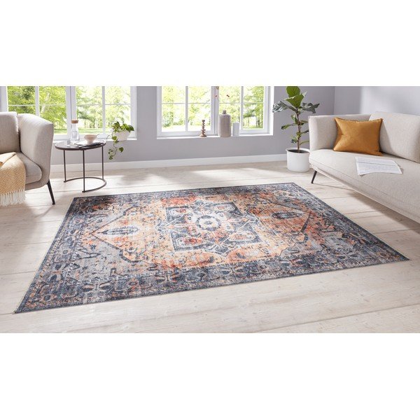 Tappeto ad alto contenuto di cotone , 120 x 170 cm Heriz Janda - Nouristan-image-1