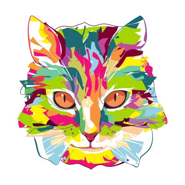 Samolepka Ambiance Cat Wonderland-image-1