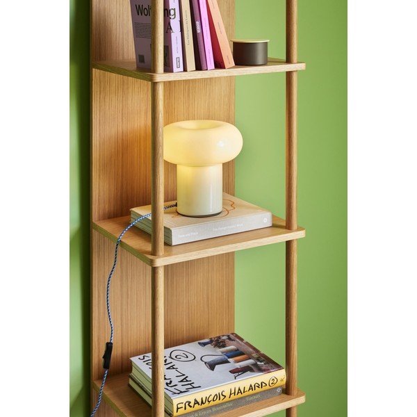 Lampada da tavolo verde chiaro in vetro (altezza totale 22 cm) Hues – Hübsch-image-4